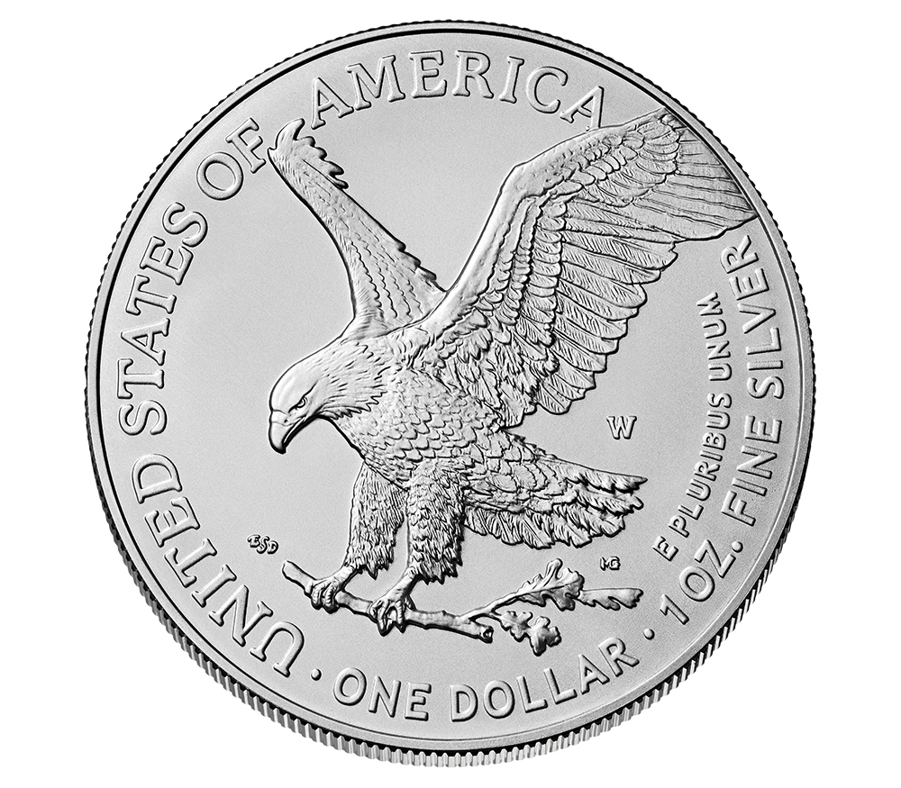 Srebrna moneta American Eagle 1 Uncja Silver Uncirculated Coin